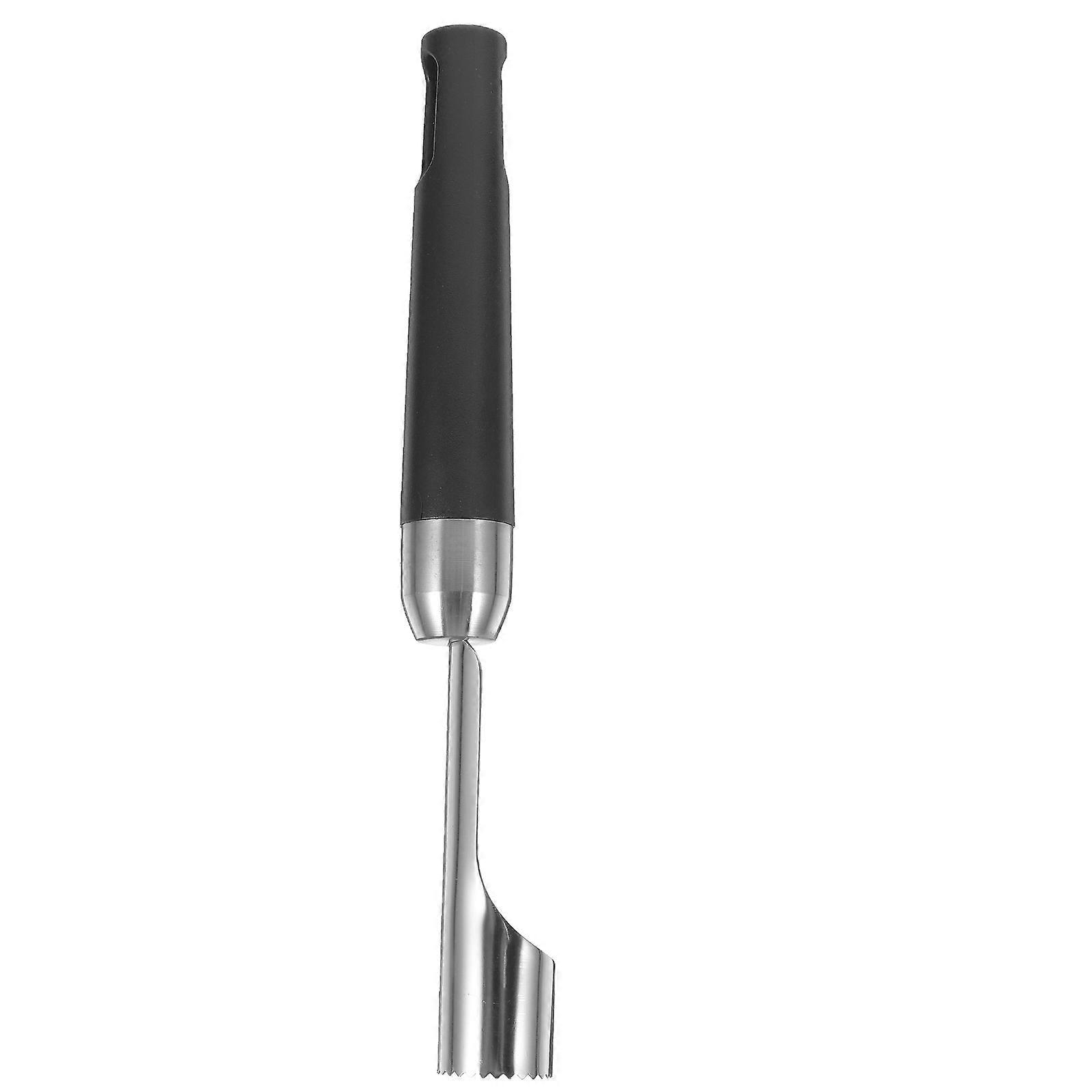 Fruit Core Removal Tool Multifunctional Fruit For Home Kitchen Silver 20.3x2.1x2.1cm 1Pc