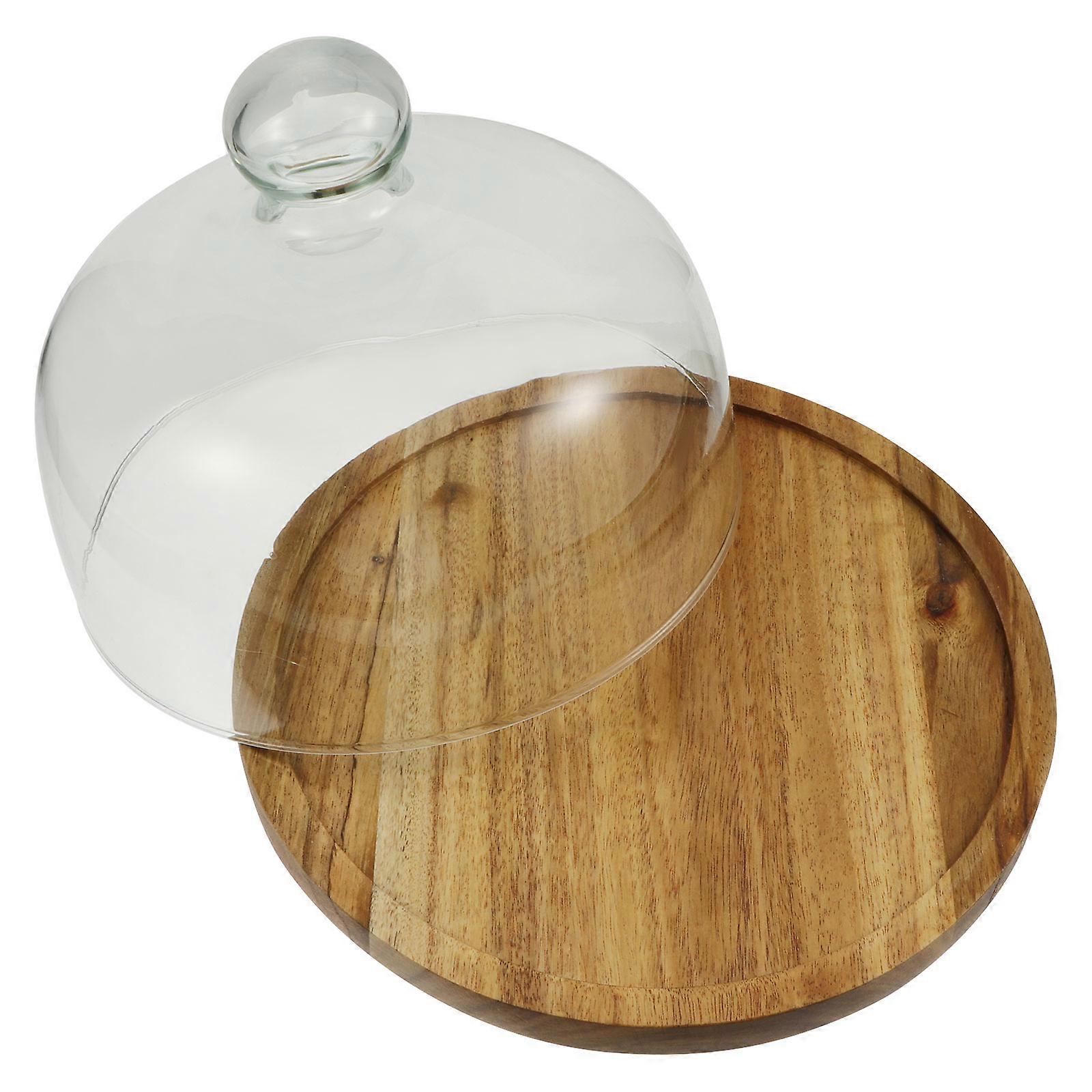 Cake Lid Elegant Protect from Insects and Fly Restaurant Use 20.50X20.50X16.00CM 1Pack