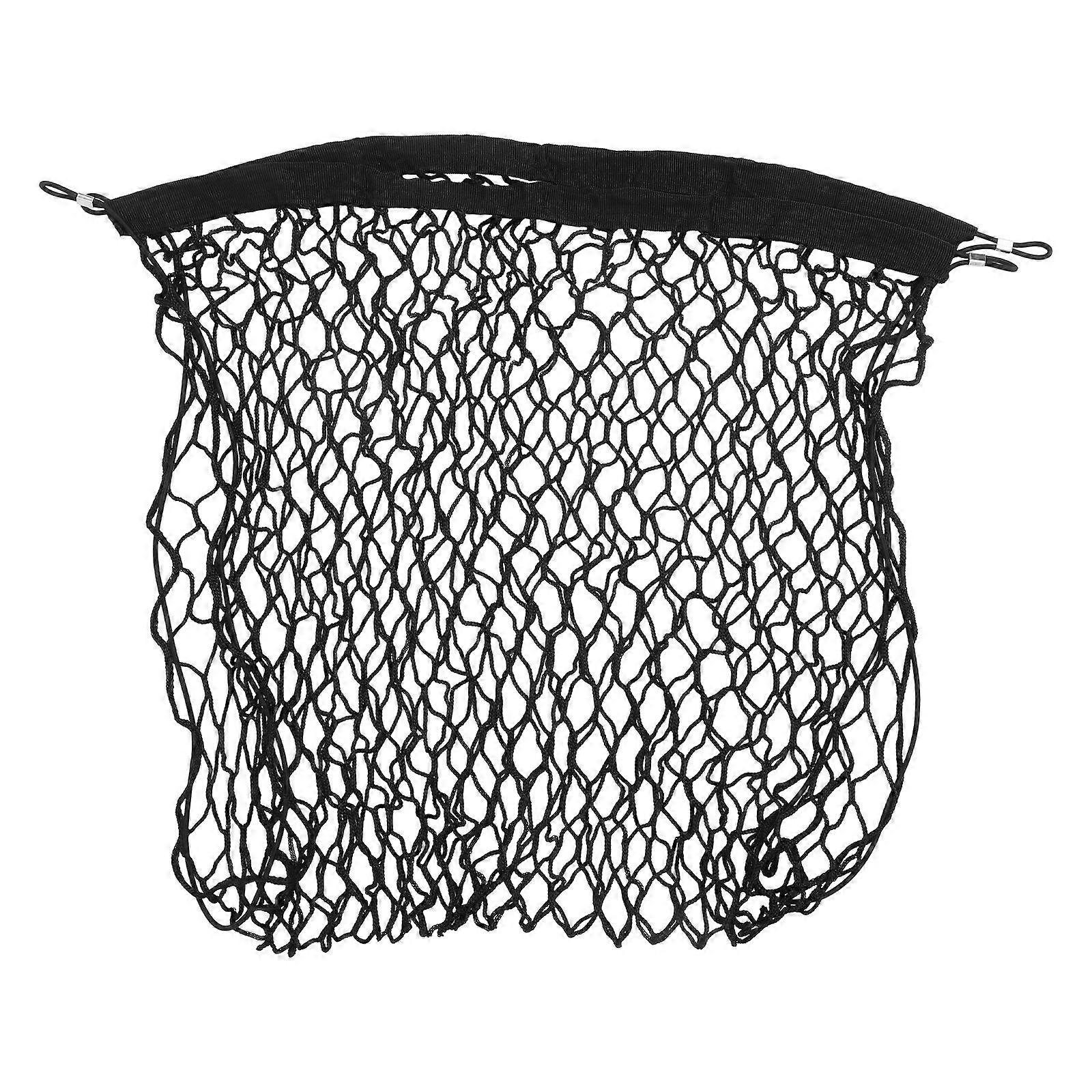 Car Trunk Mesh Net Organizer Bag for SUV Truck Bed – Easy Install Storage Container for Road Trips and Daily Use – Space Saving Trunk Organizer