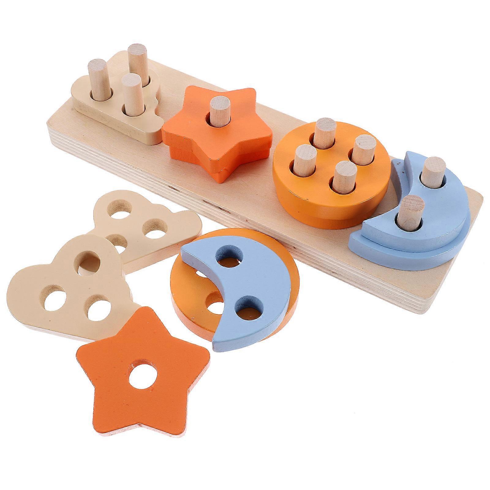 Parrot Toy Parakeets Intelligence Training Rectangular Shape Plastic Material 21x7x4.3cm 1Set