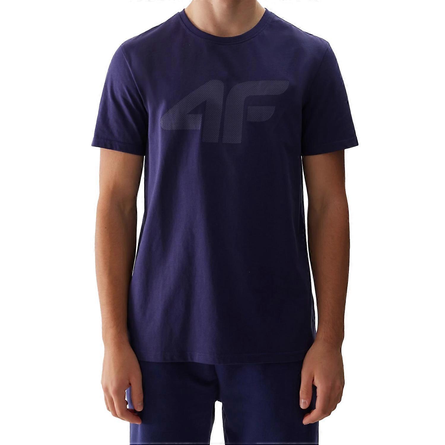 4F Mens Logo Regular T-Shirt