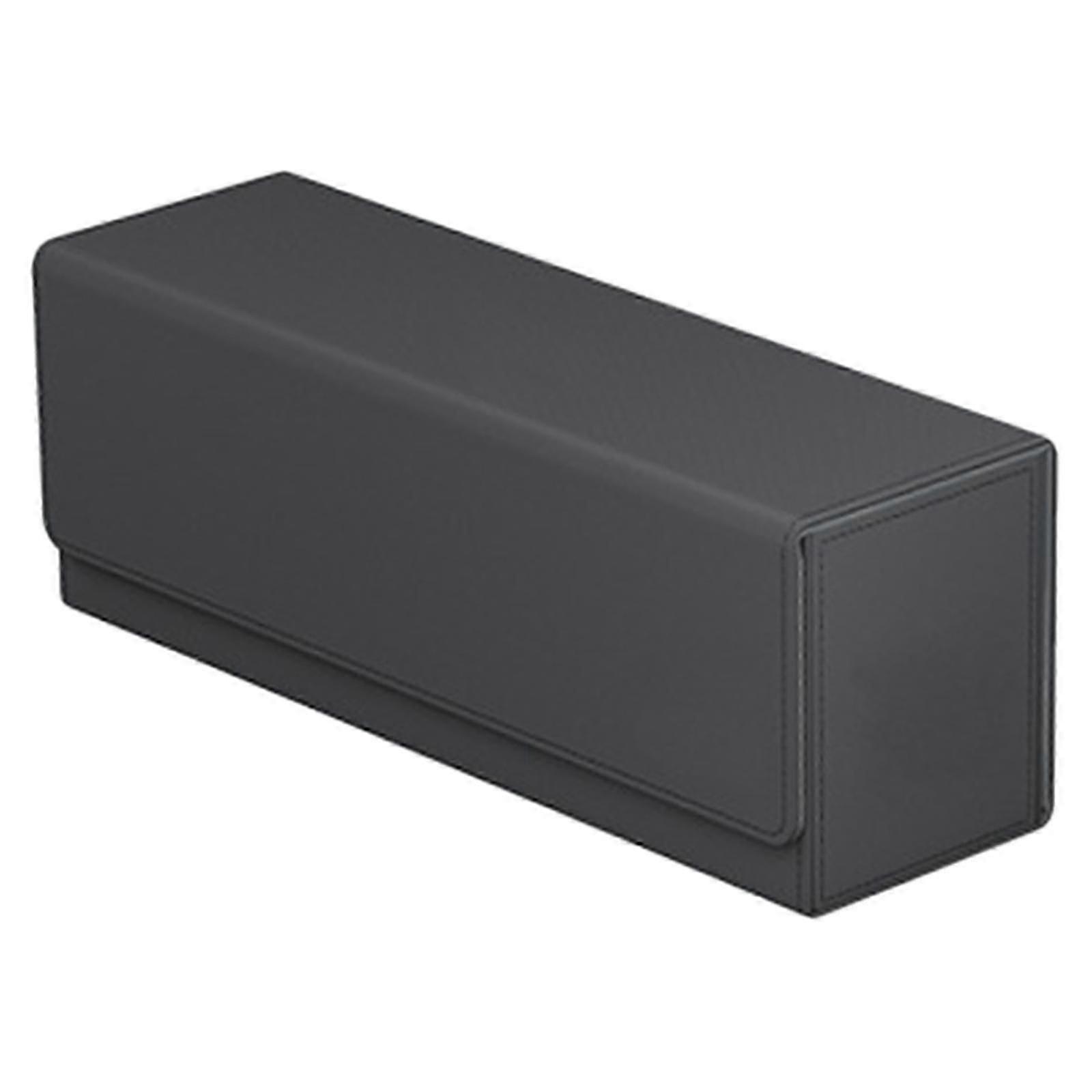 400 CARD CASE + Divider-Trading Card Deck Box 310x95x115mm Grey