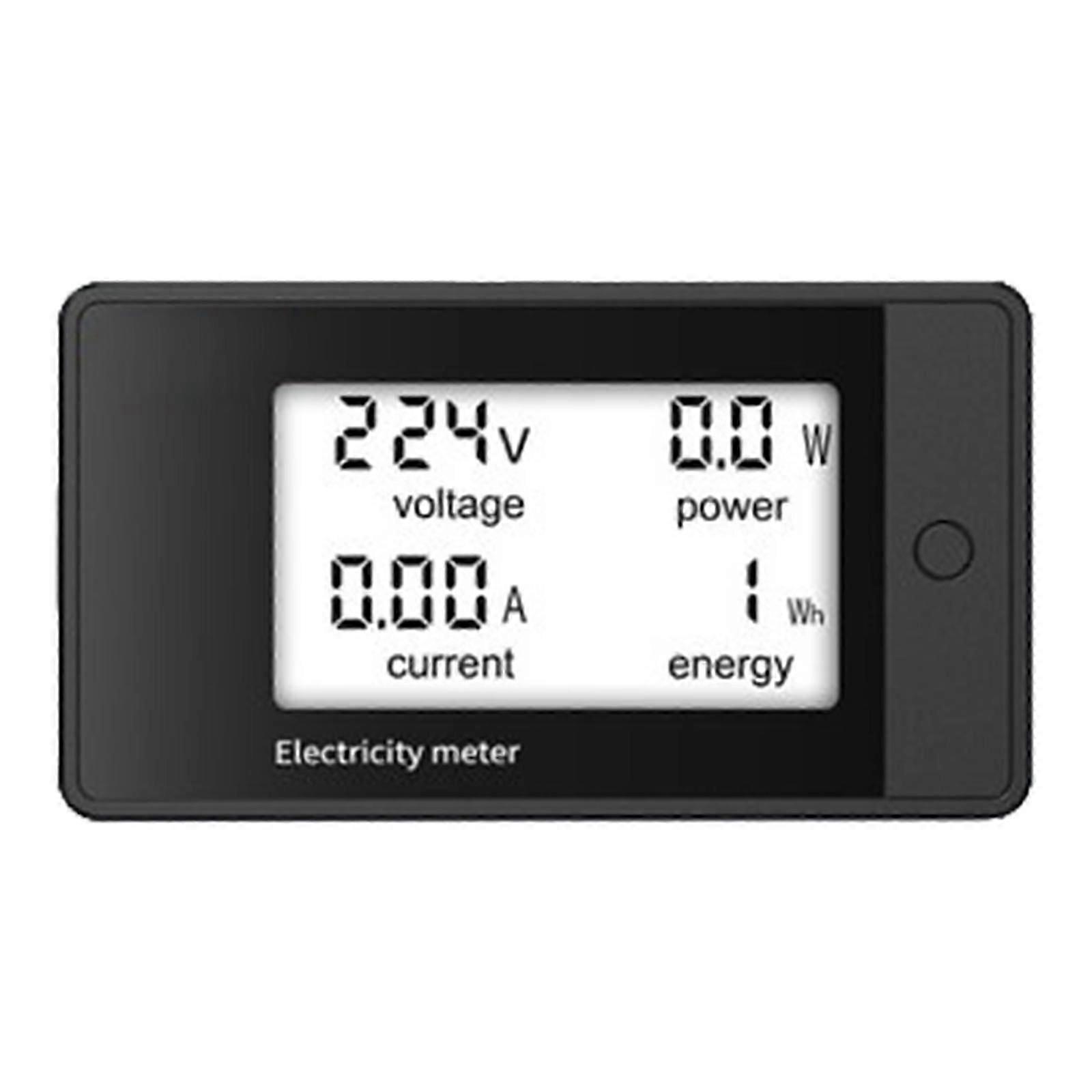 AC85-400V 0-100A 0-22KW 0-9999KWH Multimeter Digital Panel Eletricity Monitor Volt Amp Watt KWH Meter Tester Detector