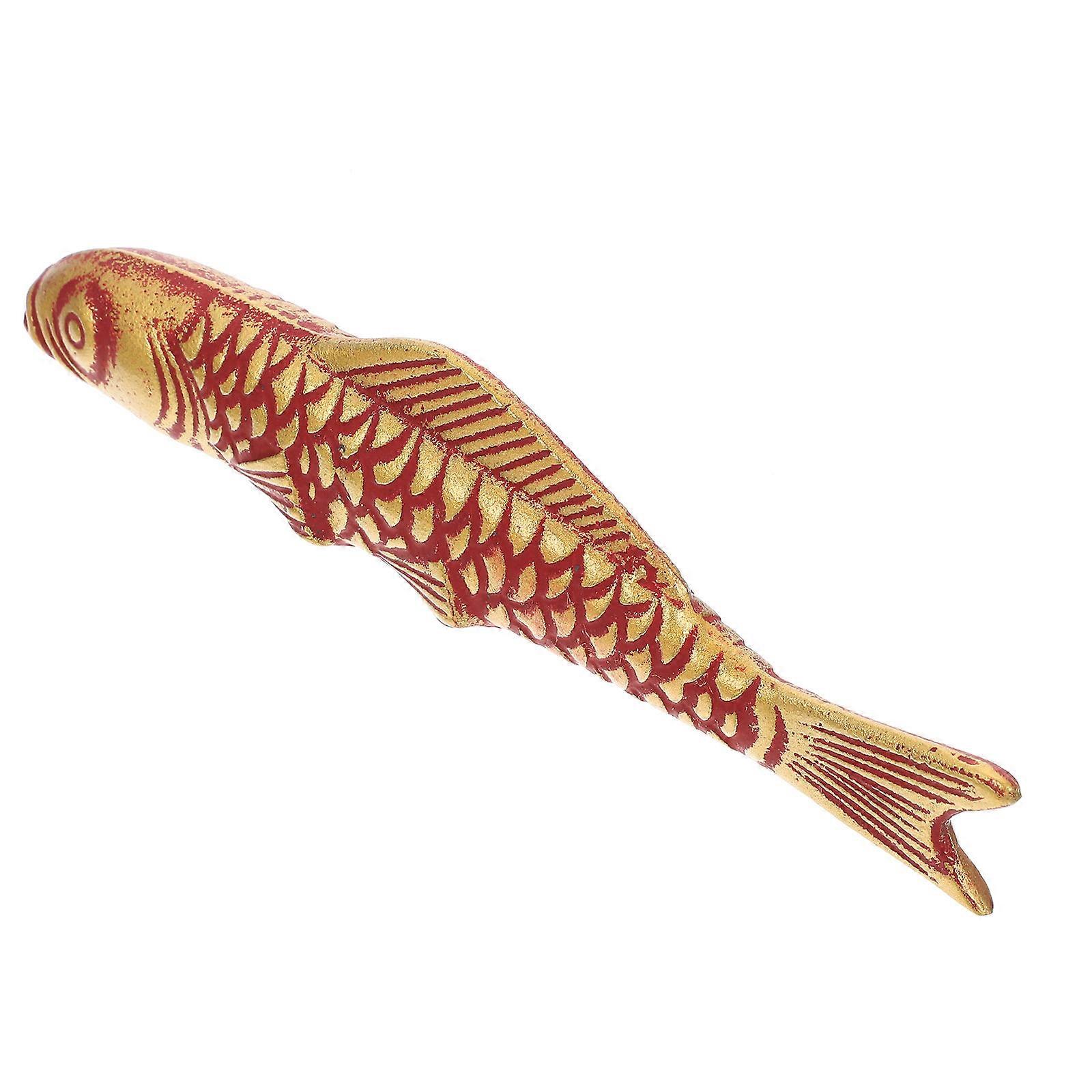 Business present Paper Weight Craft Chinese Style Multi Color Carp Shape 1Pack