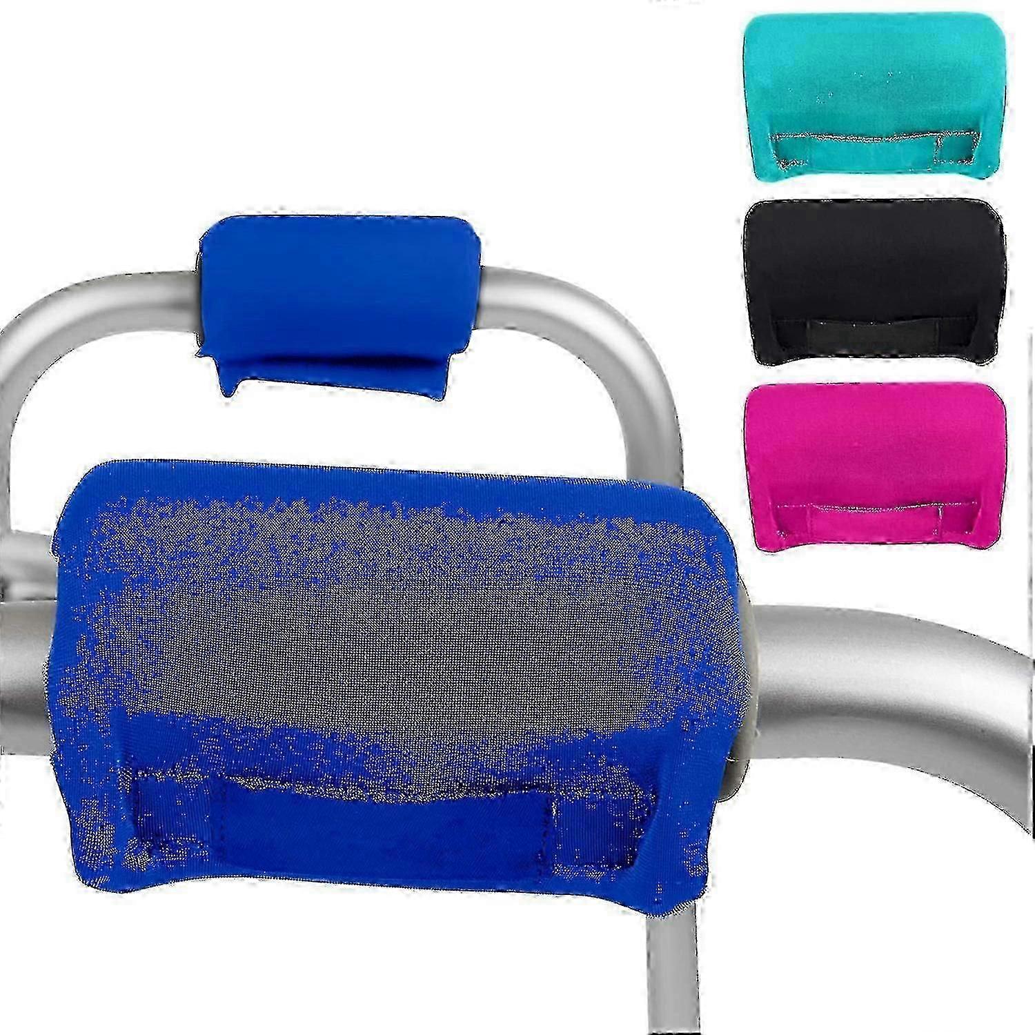 Soft Cushion Padding for Folding Rolling Wheelchair, Non-Slip Breathable Accessory, Walker Hand Grips and Handle Pads Suitable for Various B