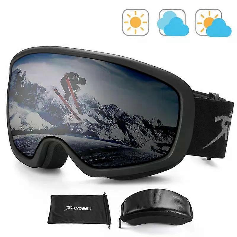 con Ski Goggles Men Women Snowboard Goggles Waterproof Double Layer Anti-fogSki Glasses UV Protection Snow Skiing Eyeware