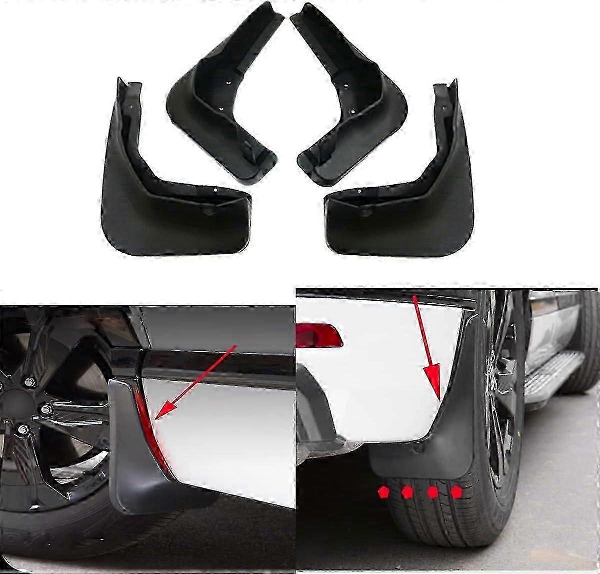 4 Pcs Car Mud Flaps Splash Guard Fender Mudguard Mudflaps for Suitable for a Specific Brand Civic 2020-2023