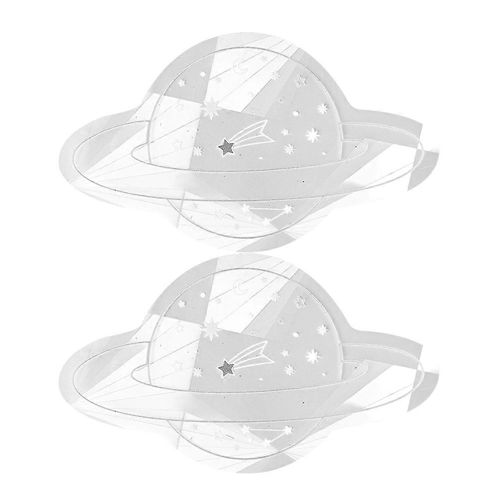 Sun Window Cling Sticker Prismatic Bird Protection Transparent 15.20X12.10CM 2Pcs