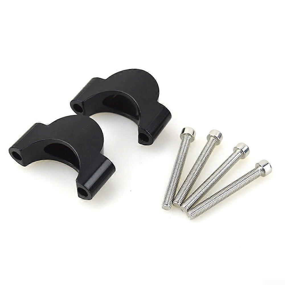 TT Handlebar Height Adjustment Pads with Alloy Spacers for Standard Round Tube Diameter 31-38mm (20mm) Compatibility