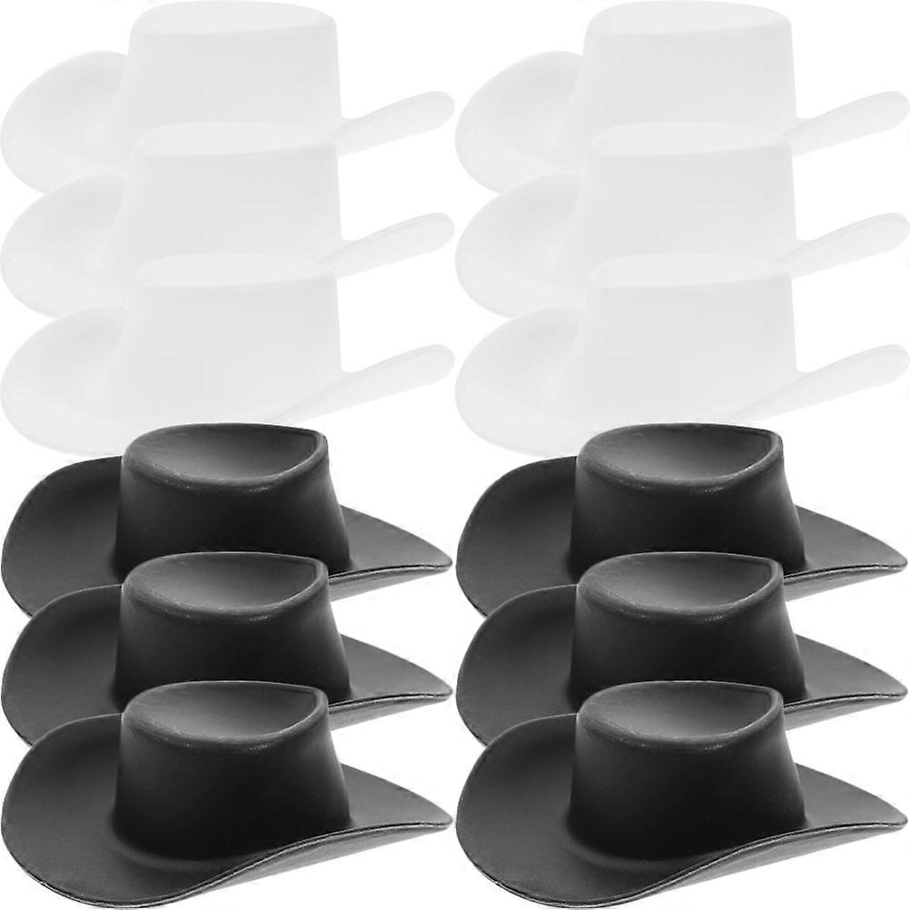 Mini Hats For Party Delicate Miniature Western Hat Craft Accessory Doll Dressing 20Set