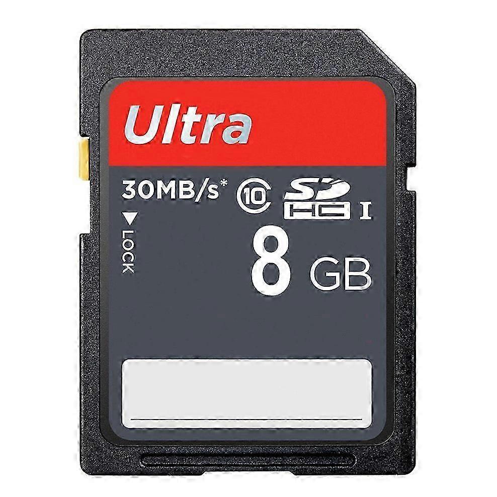 8GB Ultra High Speed Class 10 SDHC Camera Memory Card (100% Real Capacity)