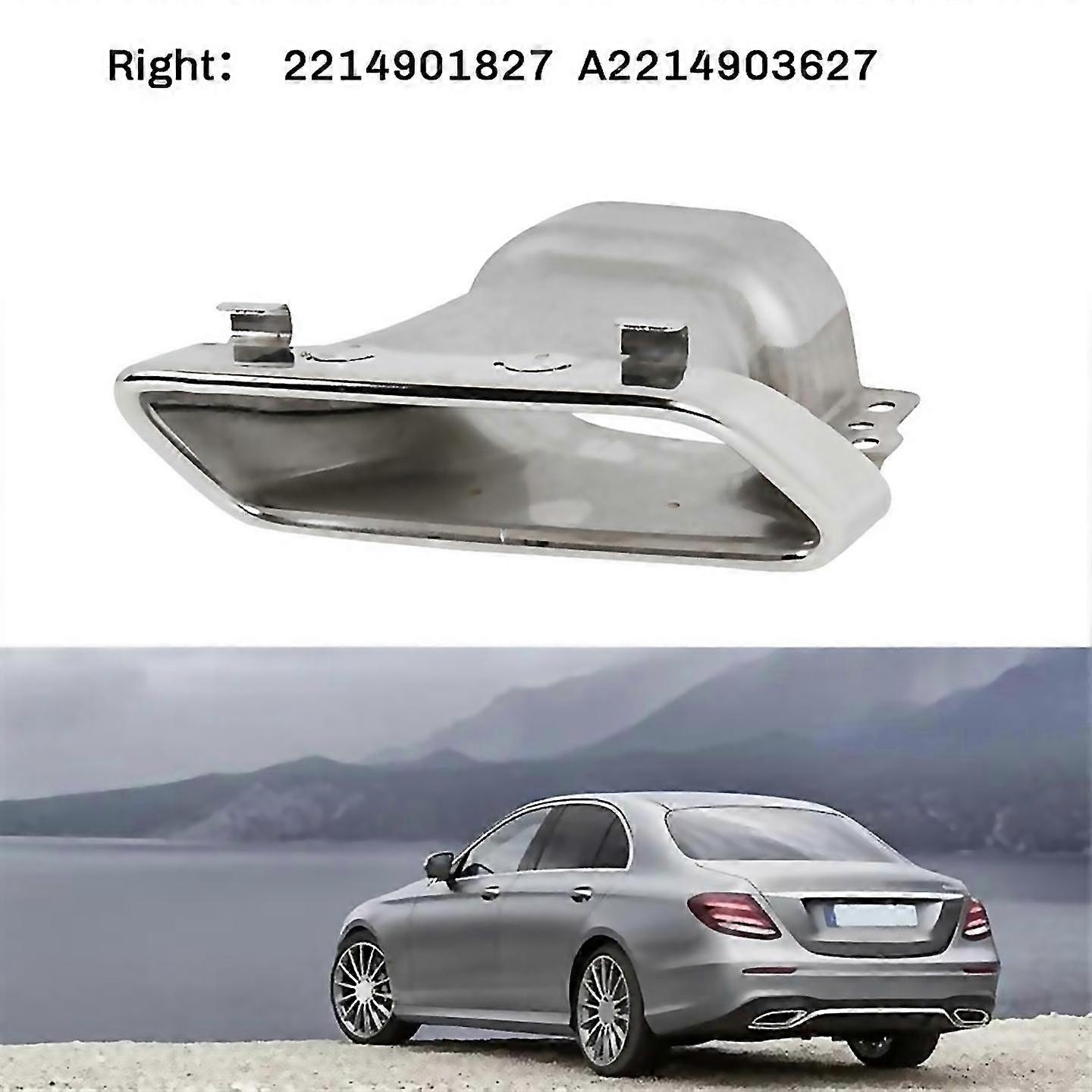 For Compatible For R Class/s Class Rear Exhaust Pipe Right Tail Pipe Trim Cover