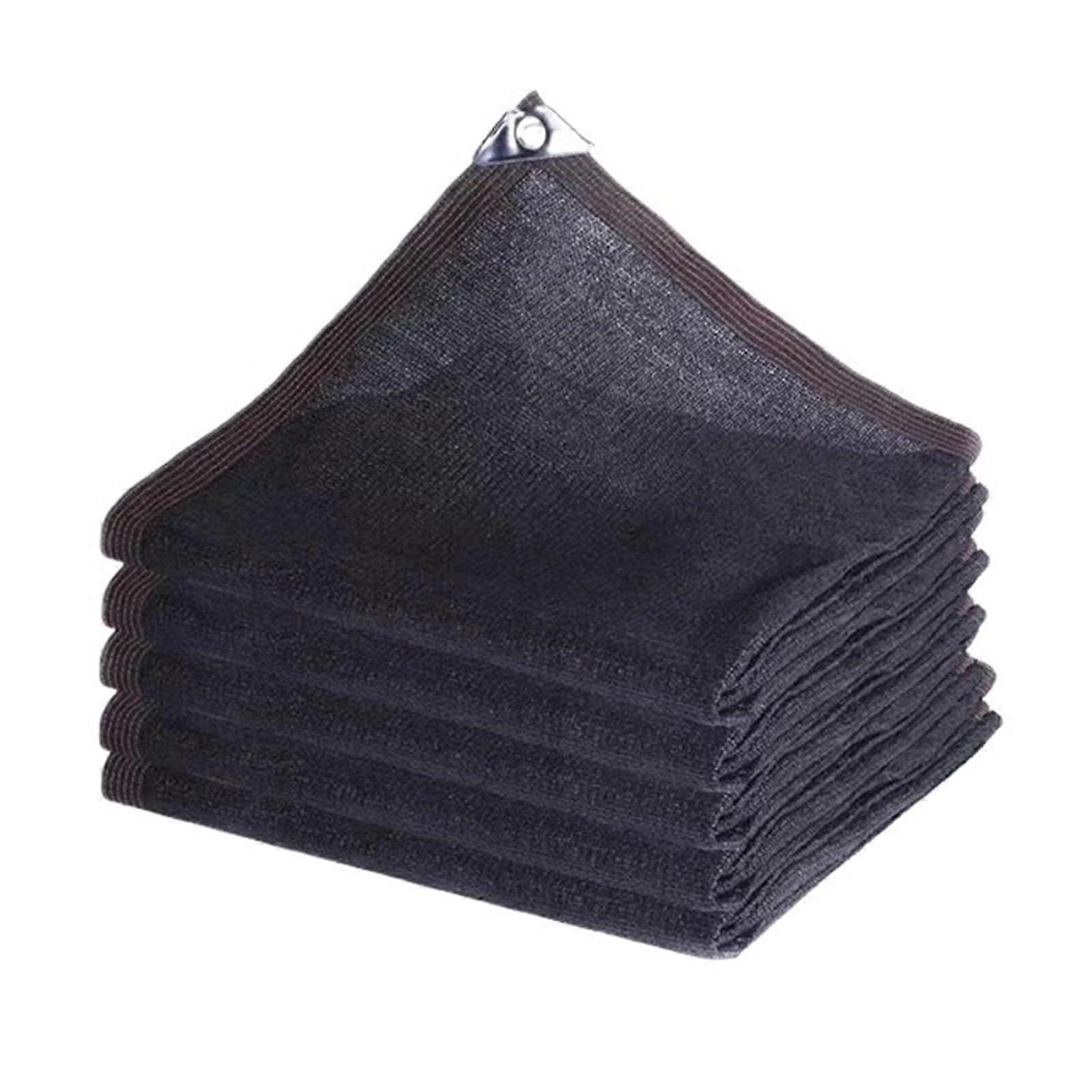4 8 12 Pin Black Anti-UV Shade Netting Protection Cover for Outdoor Agriculture Greenhouse 4x4.0m 8 Pin