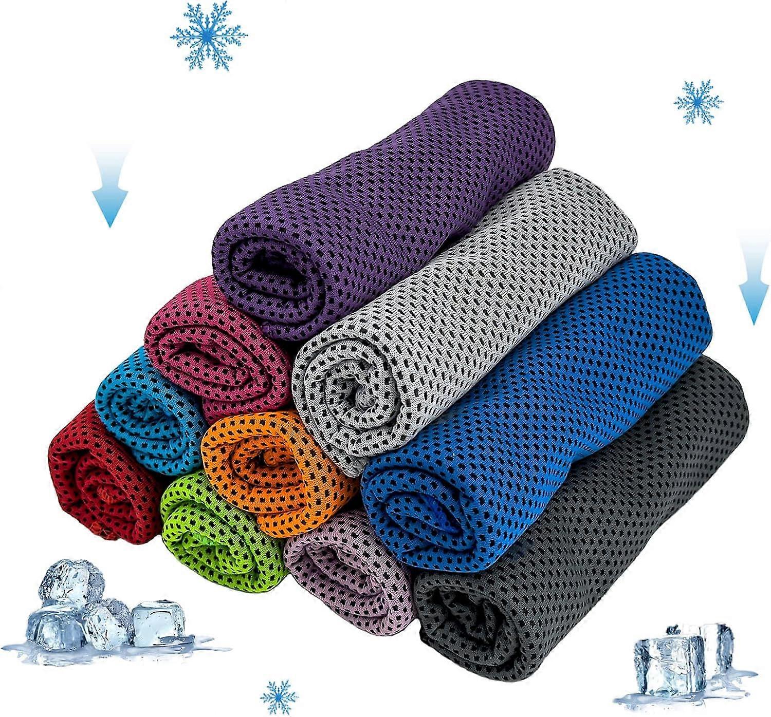 Cooling Towels, Soft Breathable Sweat Ice Towel for Sports, Yoga