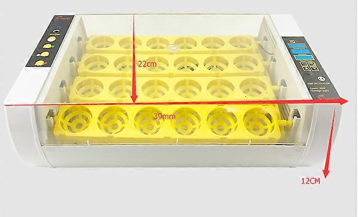 24 Eggs Incubator Temperature Control Digital Automatic Chicken Chick Hatcher