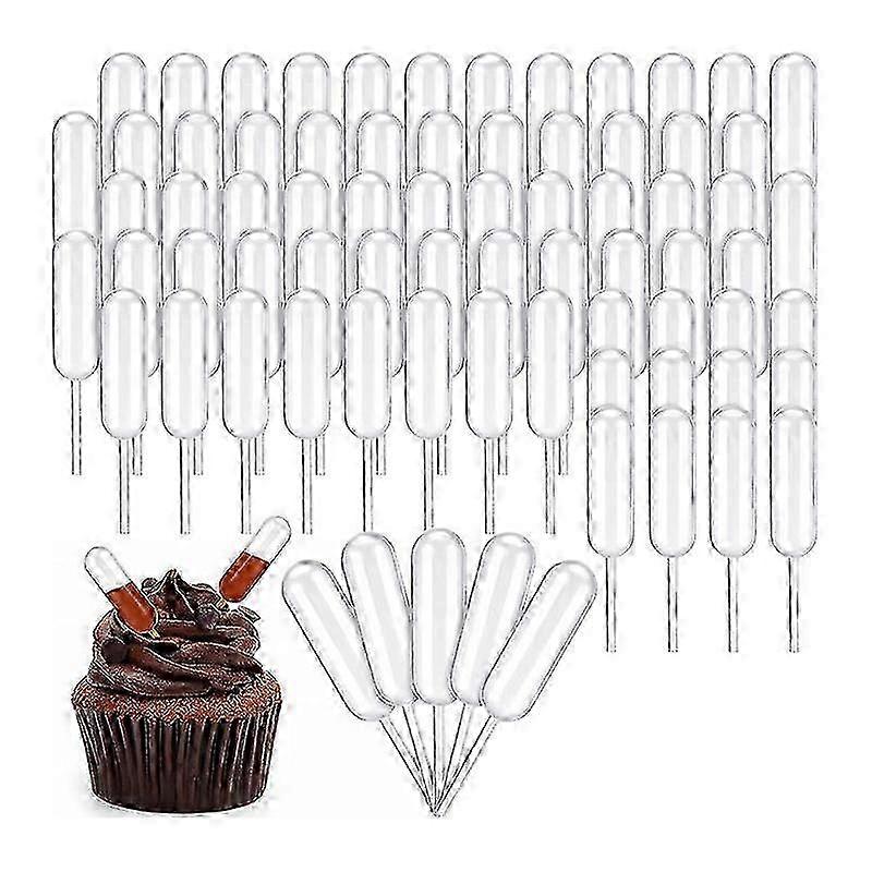 1000 Pcs 4ml Plastic Pipettes Squeeze Dropper for Liquid Transfer Pipette Tips Edition 1107
