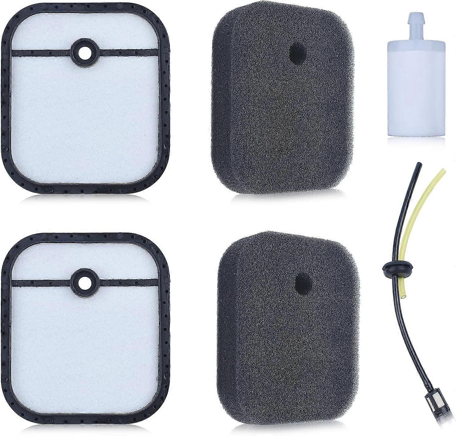 set of 2 air filters 528074701 and 2 air pre-filter kits 577633001 for edge cutters RedMax BCZ230TS BCZ250S BCZ260S BCZ260TS EXZ260S LRTZ230
