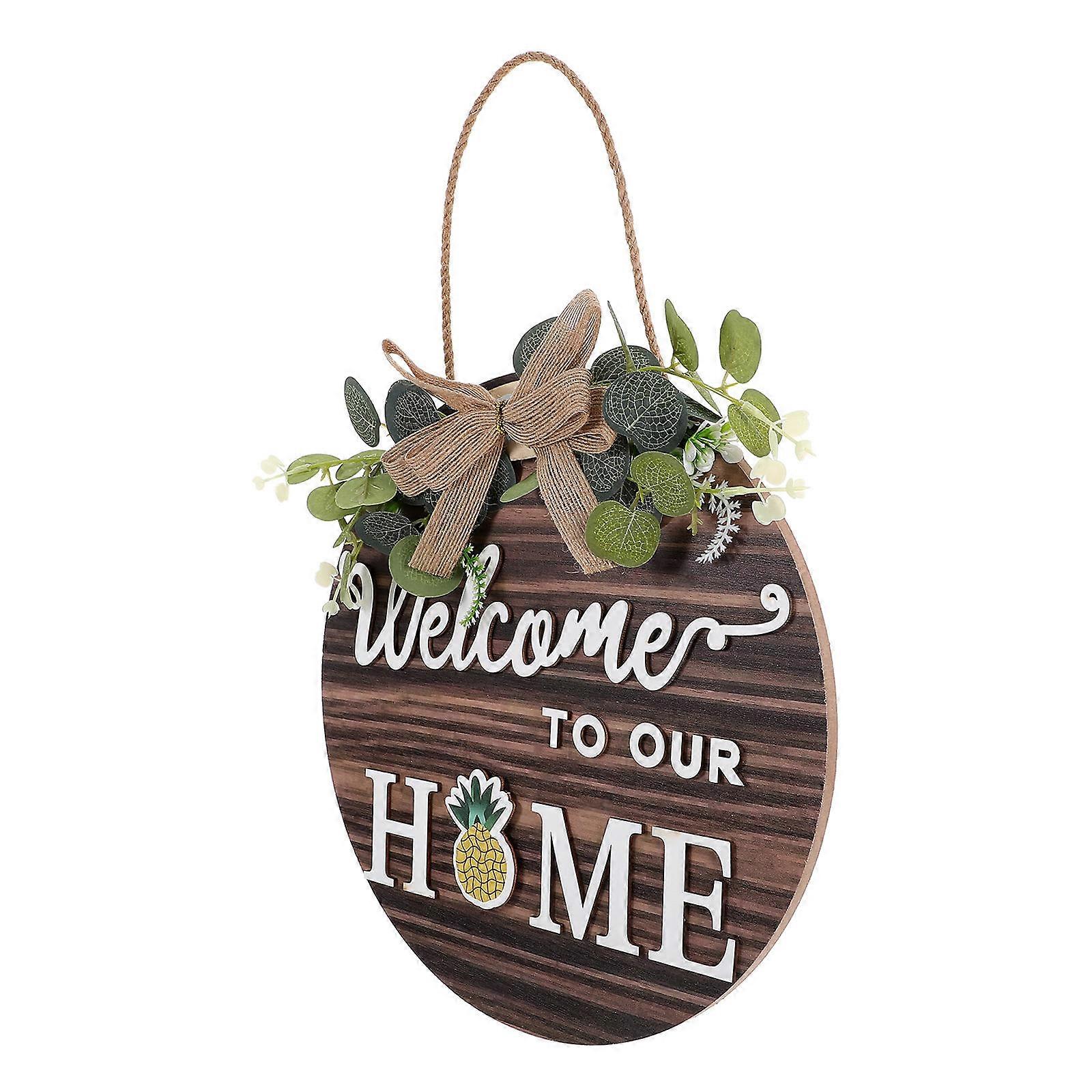 Rustic Farmhouse Sign For Entryway Decoration Unique Appearance With Magnetic Technology 1Set
