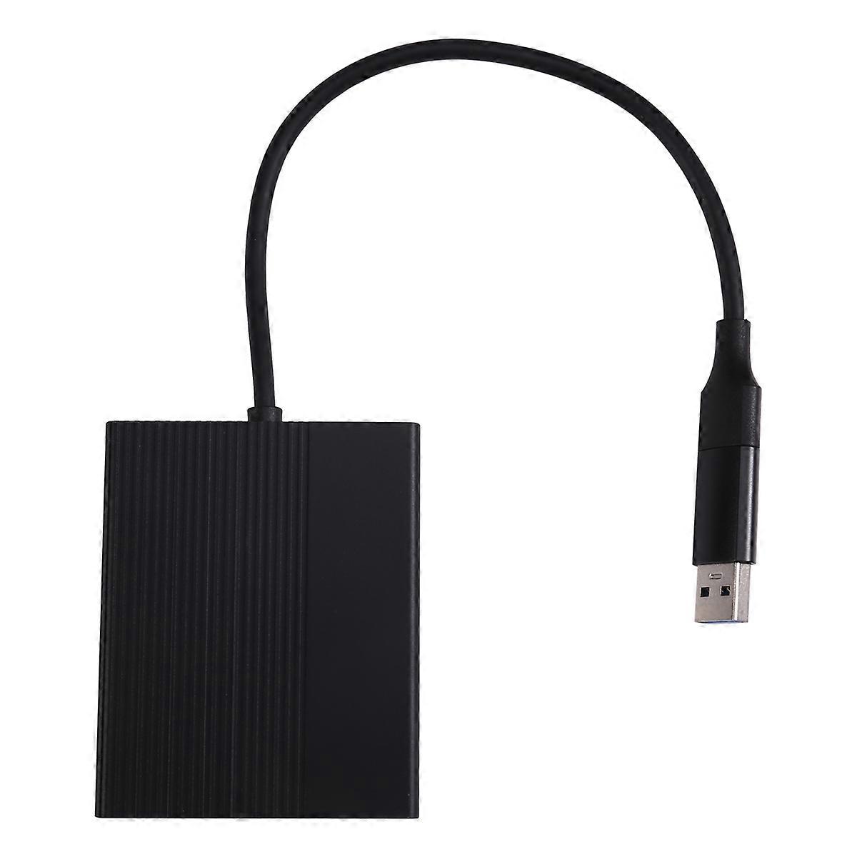 Stacja dokująca DisplayLink 4K 60Hz USB C/USB 3.0 do dwóch telewizorów HDTV