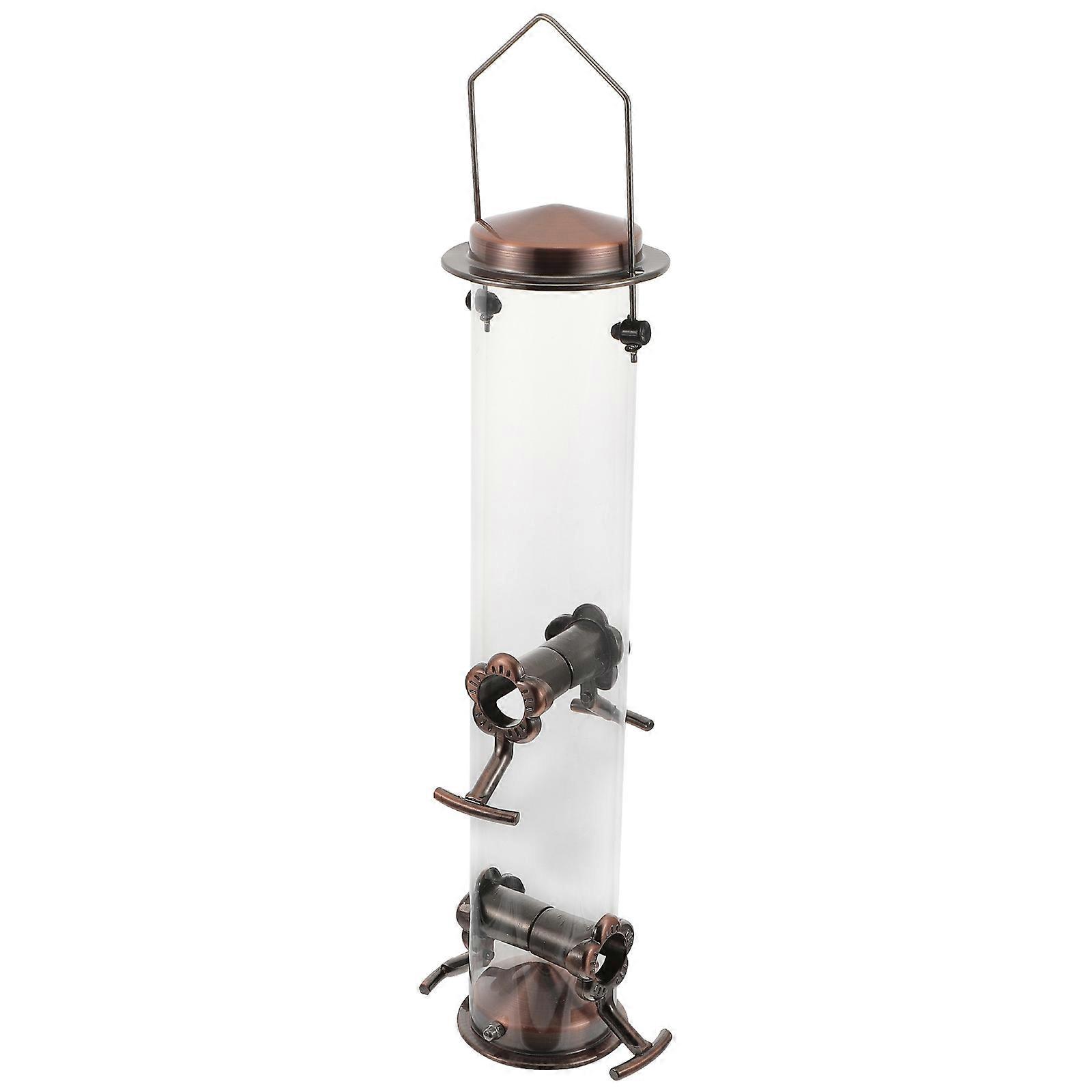 Metal Hanging Bird Feeder for Outdoor Gardens – Durable Design with Fine Craftsmanship for Courtyards, Patios, and Backyards