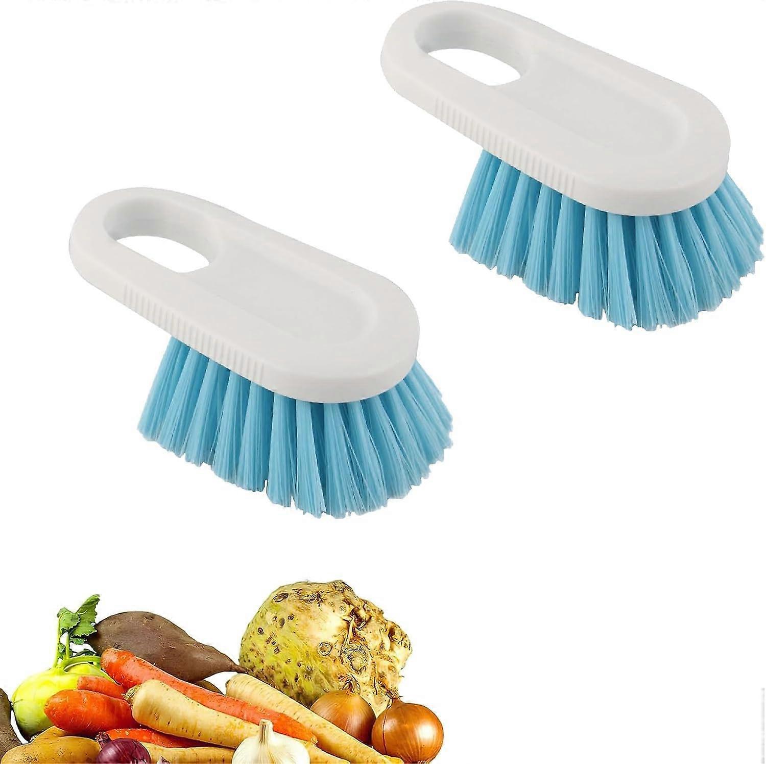 2pc vegetable brushes, vegetable brushes for vegetable fruit cleaning
