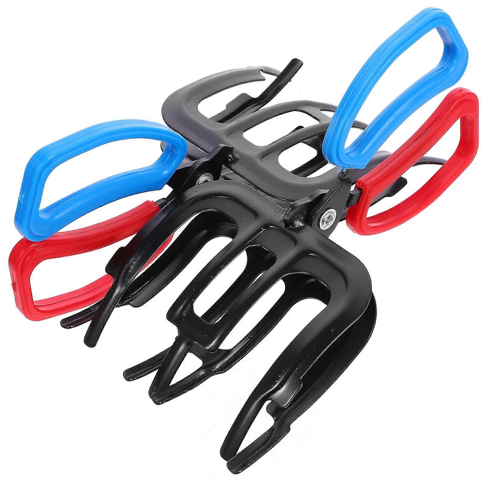 2 pieces fish gripper with ergonomic grip, multifunctional fish control for freshwater and hook removal, safe and easy fish release.