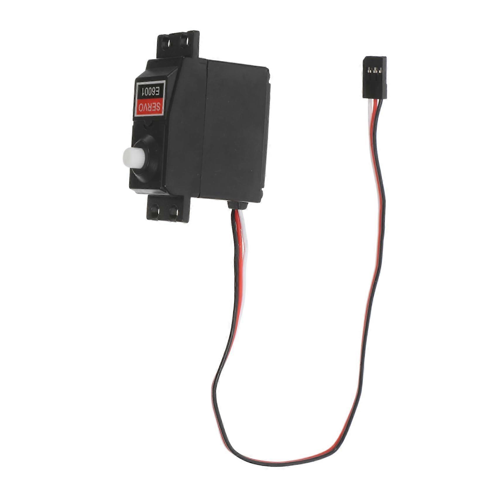 High Torque RC Model Car Gas Steering Gear, High Torque Metal Parts, Black, Compatible with Various Models