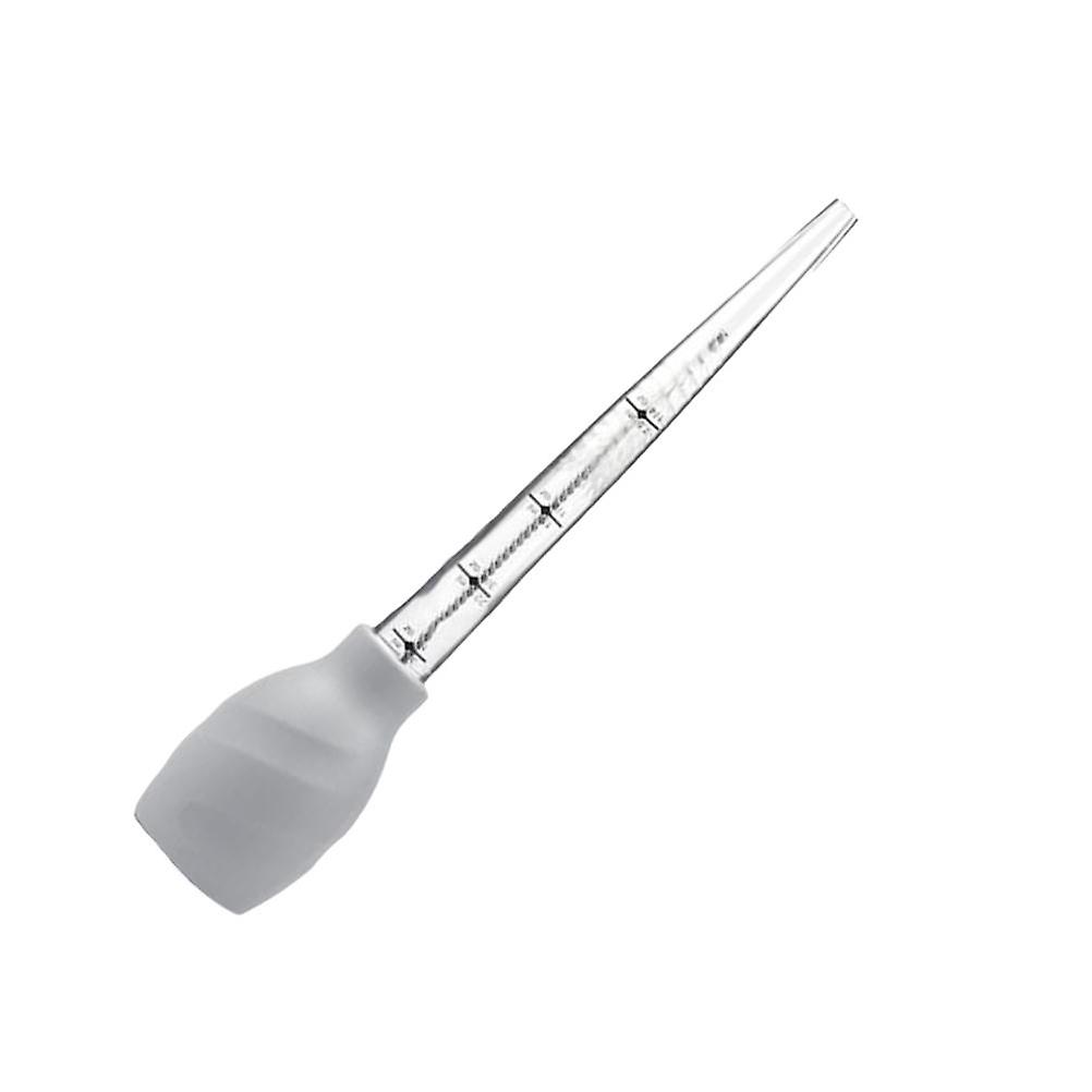 Oil Dispenser With Brush Basting Sauce Cooking Enthusiasts Barbecue Tool Random Color 30x5.5x5.5cm Collect Marinade 1Set