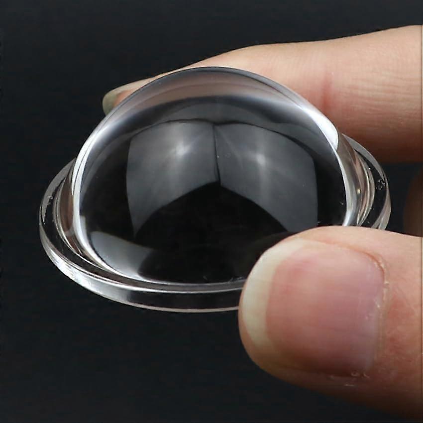 XLJP Plano Convex Optical Glass Lens for Flashlight Torch Car Lamp Spotlight (D34 H21.8 F11)