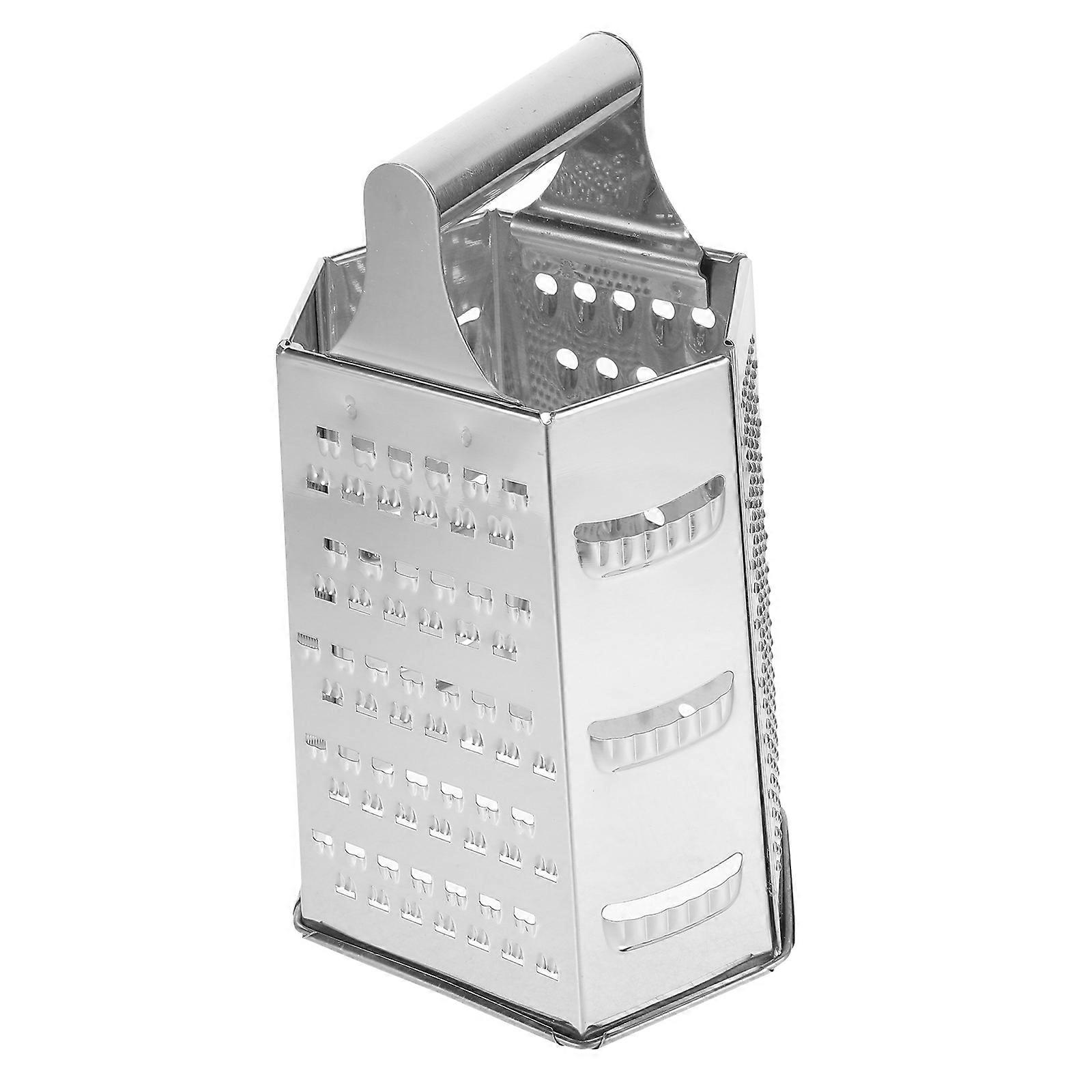 1 Pc Stainless Steel Kitchen Multipurpose 6 Sides Box Silver