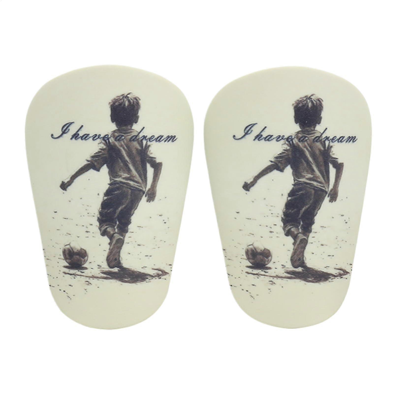 Youth football shin guards Soft padding protective gear for training, girls children teens