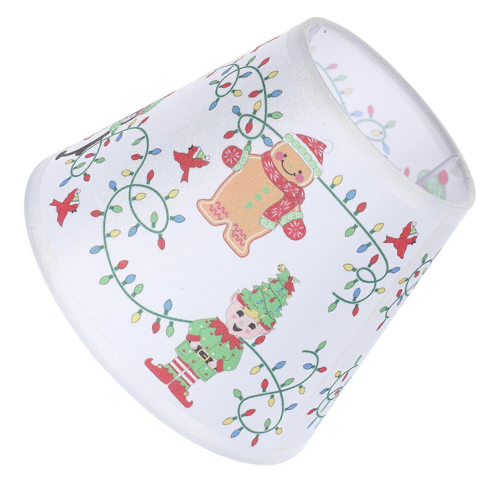 Fabric Linen Lampshade Household Cloth Lamp Shade for Table Lamp Easy Installation 1Pack