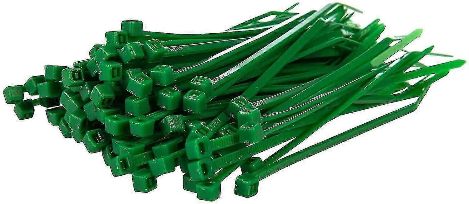 Fascette lunghe in argento resistenti, 370 mm x 4,8 mm, confezione da 100, cerniera in nylon premium