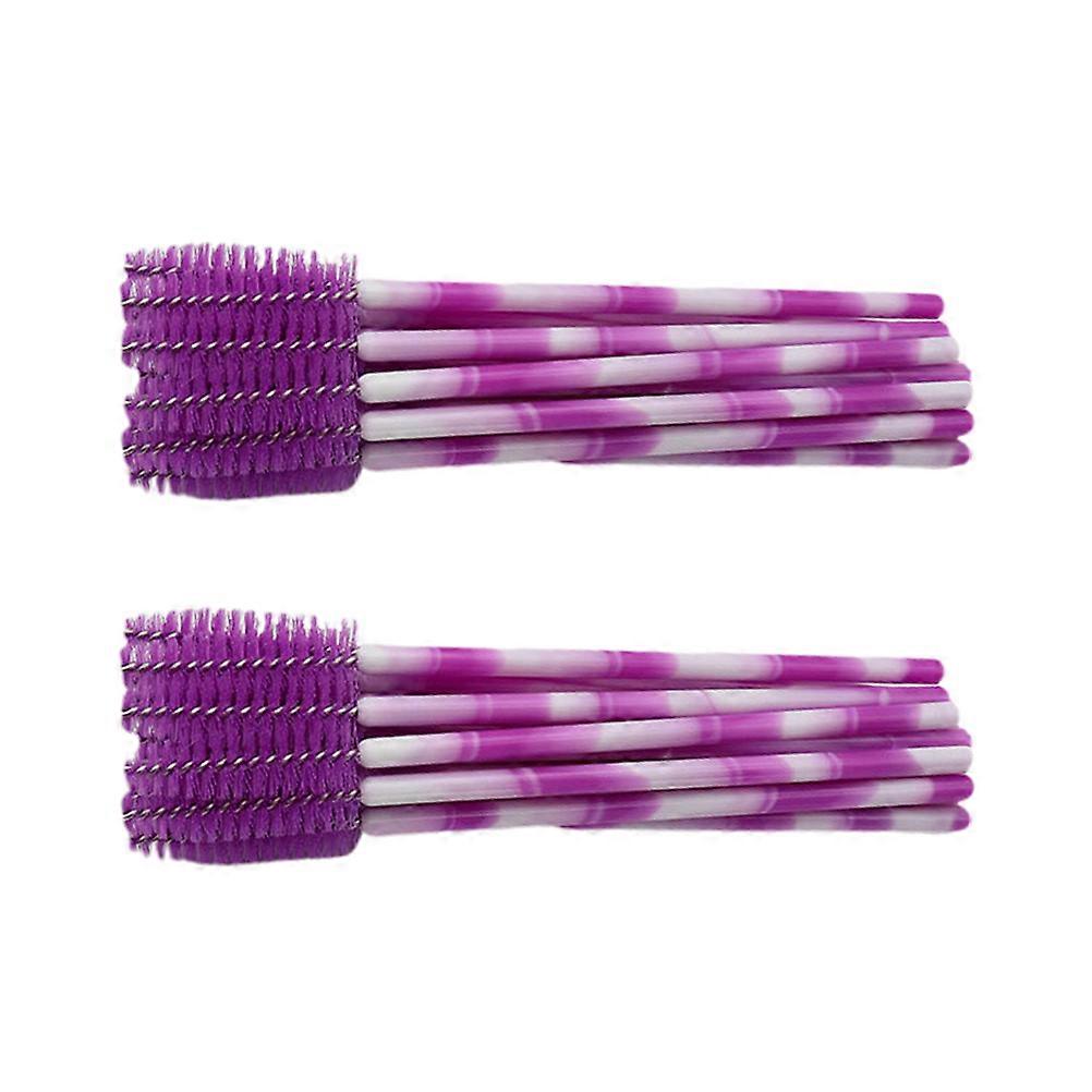 Lash Brushes Eyebrow Grooming Mascara Application Home Users 10x0.7x0.7cm 100Pack