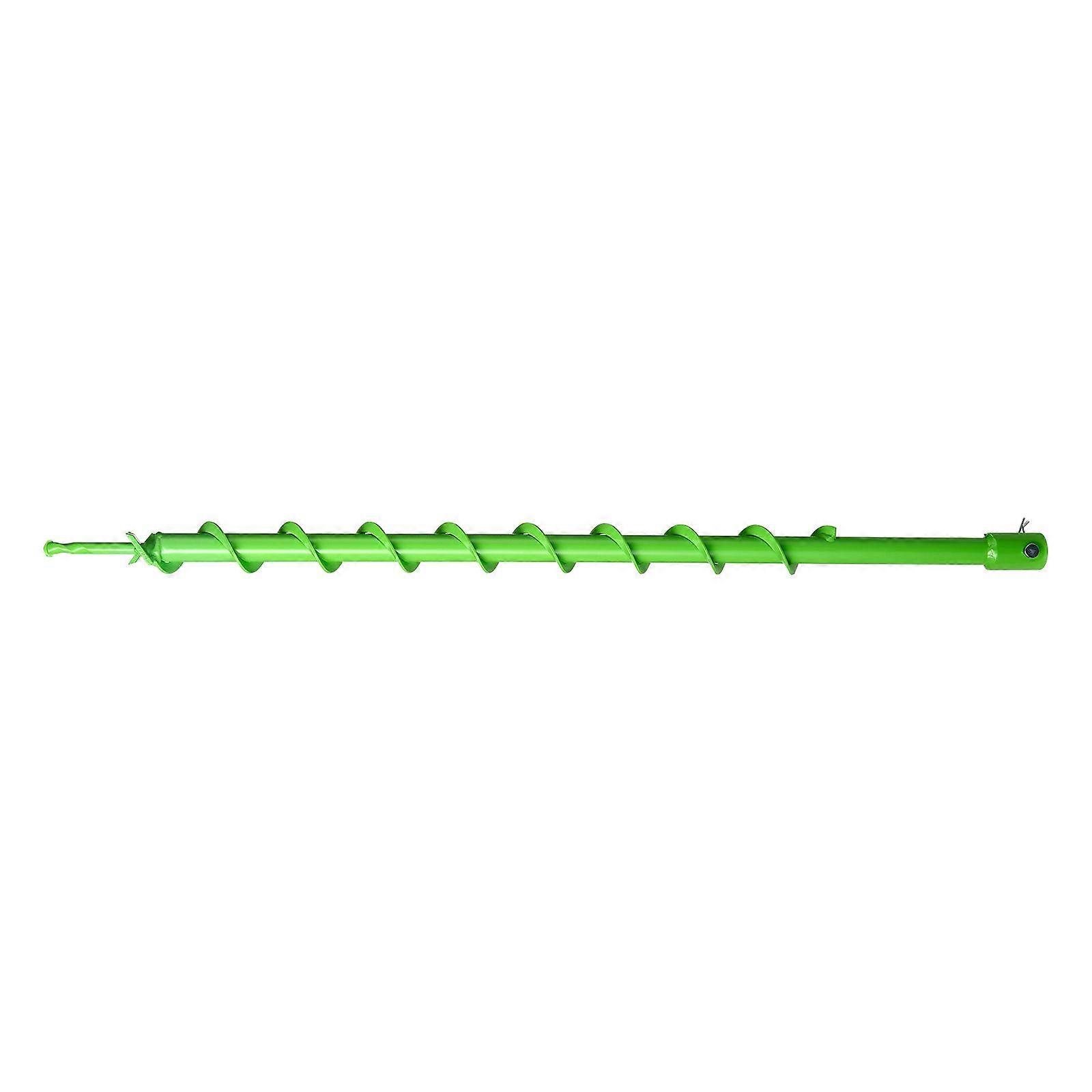 Auger Drill Bit for Planting, 40 x 800 mm Spiral Drill Bit, Compatible with 20mm ID Drive Drills, for Garden Digger Fence