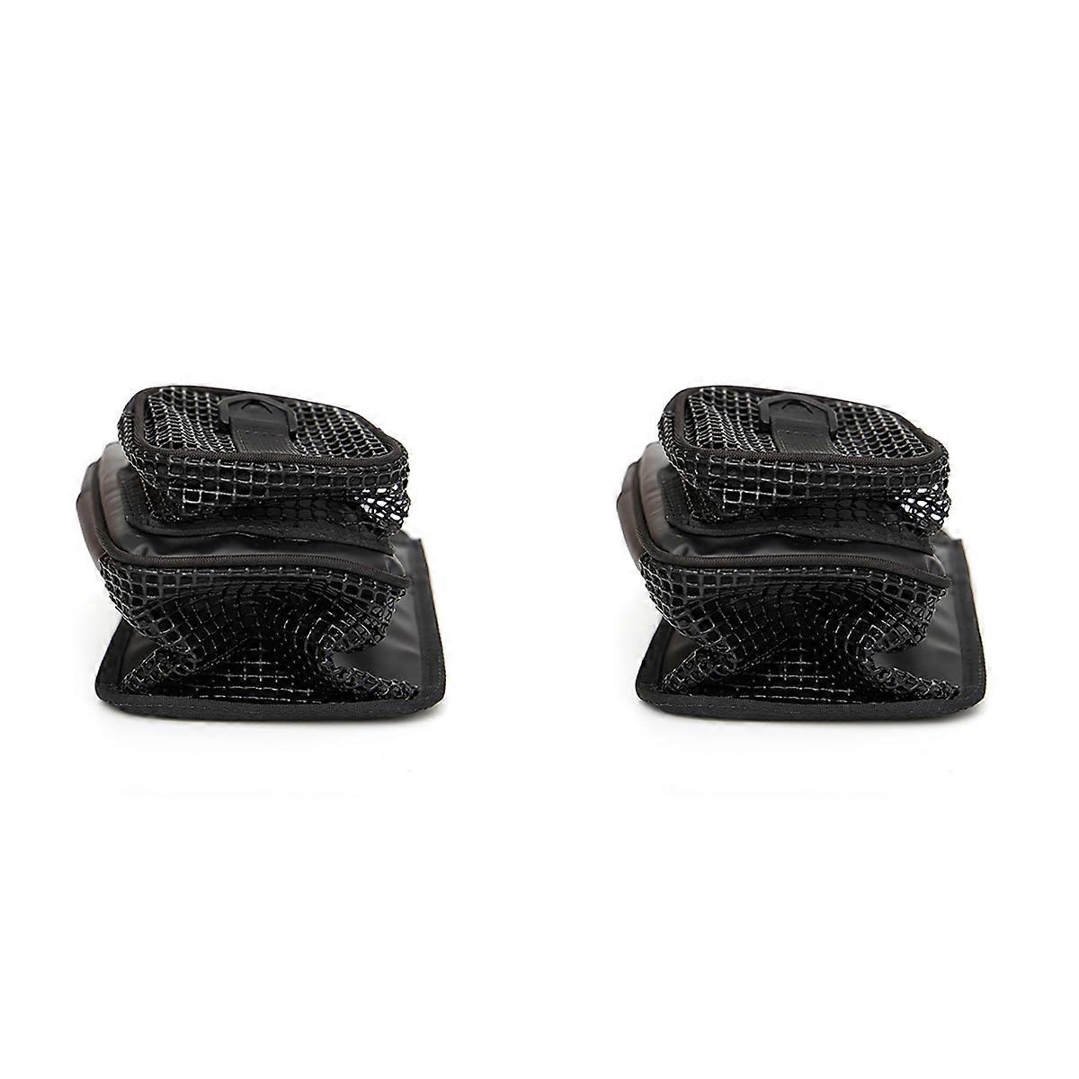 2X Scuba Diving Hook Reel PVC Mesh Nylon with TPU Lamination Bag for BCD Diving Equipments