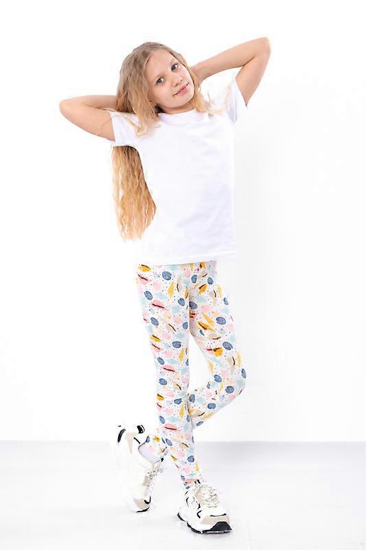 Girls’ Leggings – Soft Cotton Fit & Flexible Waistband, Any season,  HC 6000-043