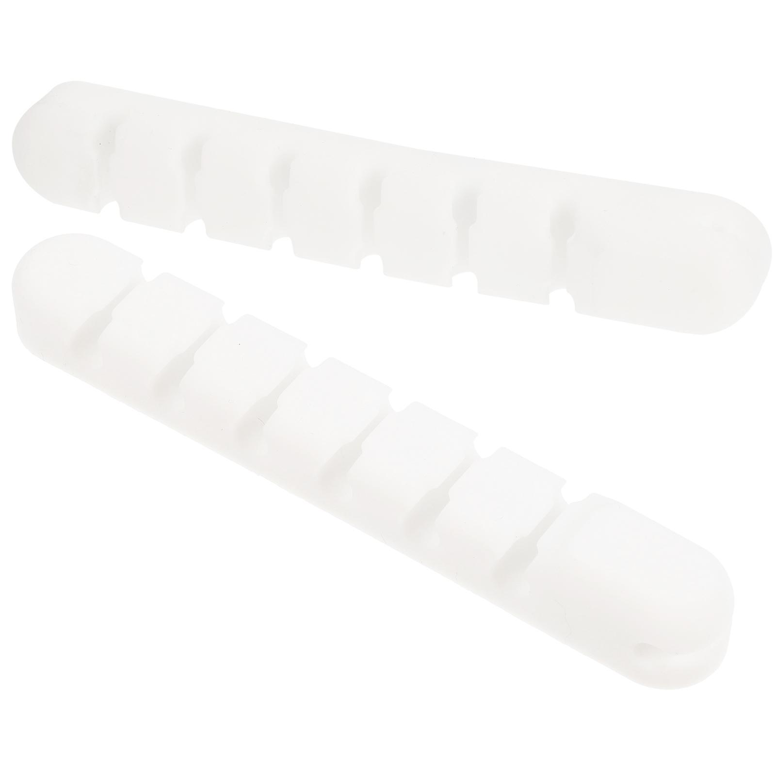Self-Adhesive Cable Holder Cable Clip Holders Rectangular Home Organization Protect Cables 2Pcs
