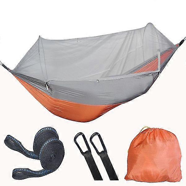 Double Hammock Portable Hammock Ultralight Nylon Parachute Hammock for Backpacking, Travel, Beach, Camping