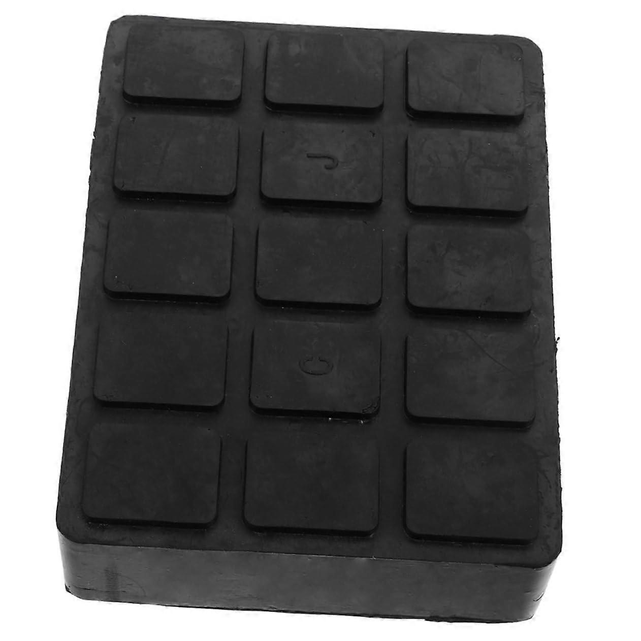 Car Jack Pad Spot Weld Accessory Robust Support for Hydraulic Jack, Rubber, 30 cm, Universal