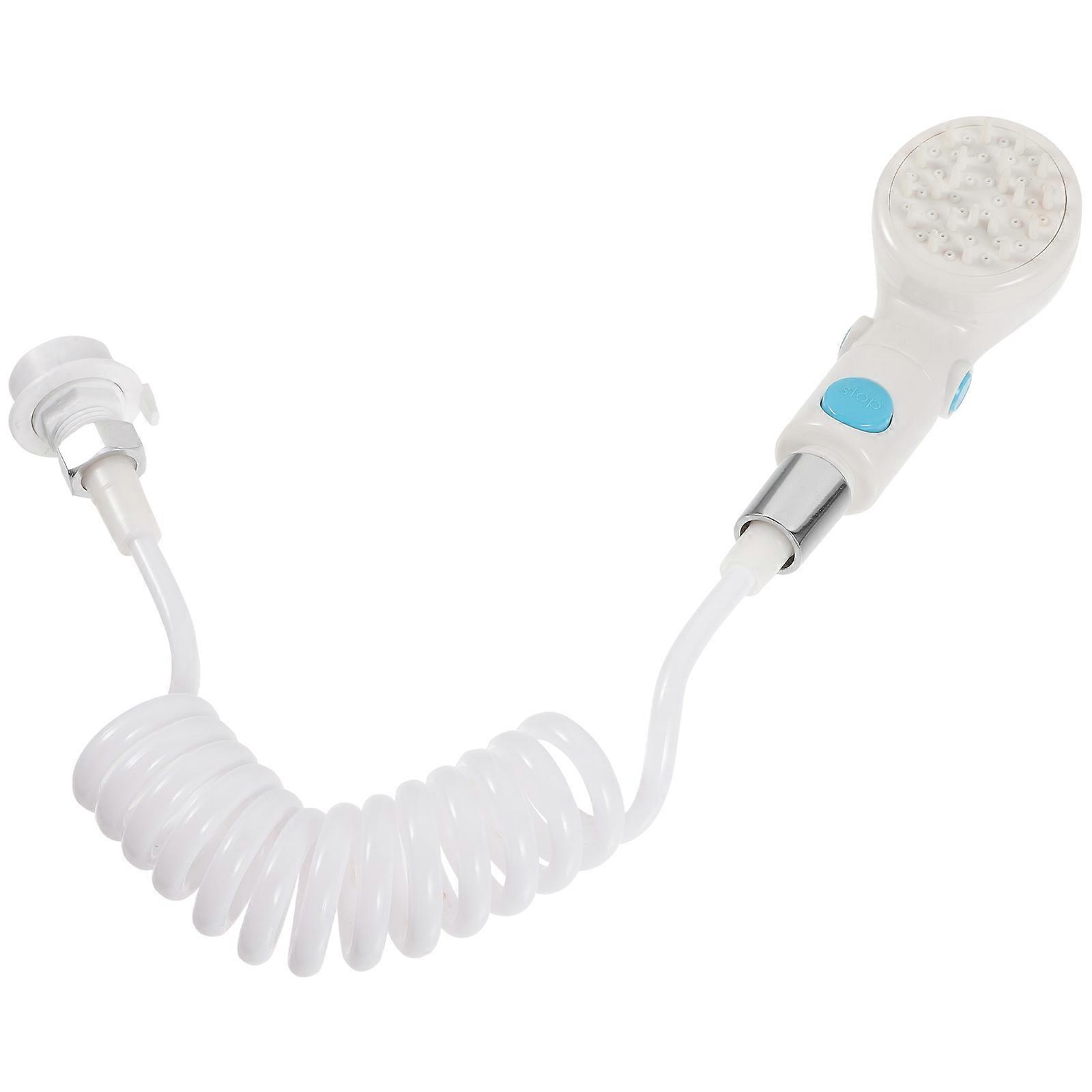 Shower Spray Attachment Hand Held Showerhead for Hotel Use Stylish Design 1Set