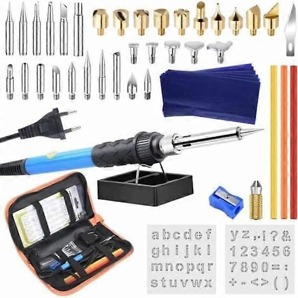 Pyrography set, professional Pancellent wood burning tool with soldering iron