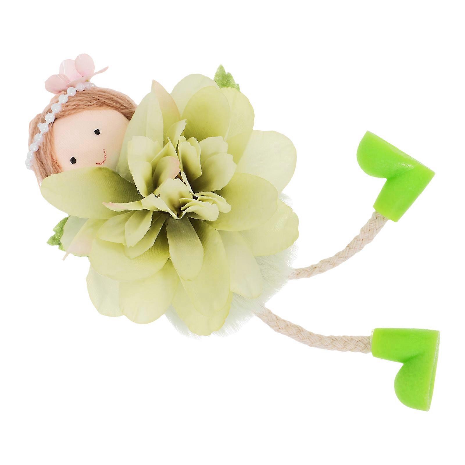 Small Flower Doll Pendant Spring Party Decoration Foam Material 1Pcs