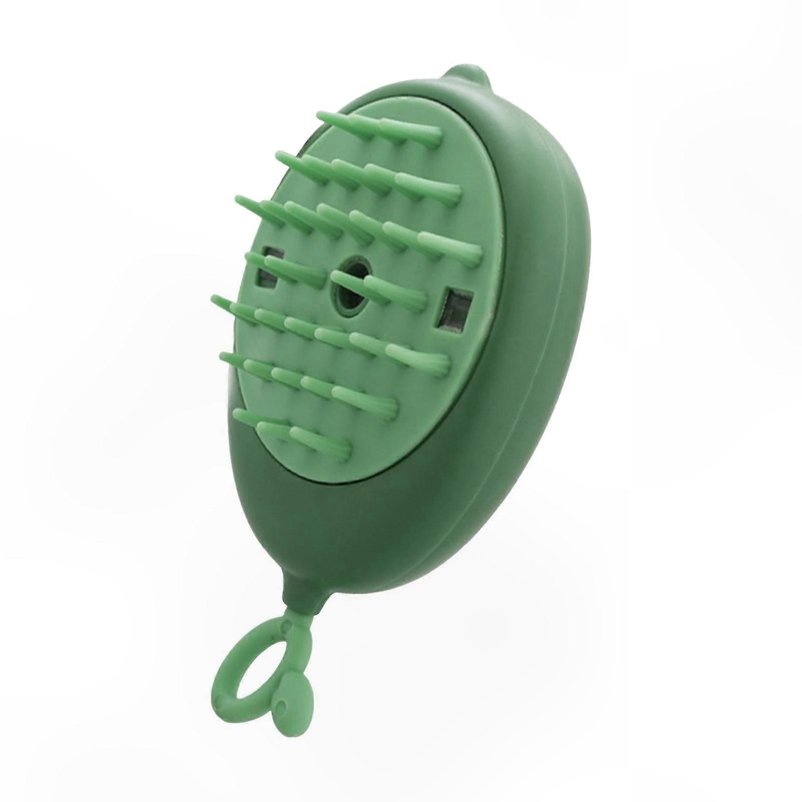 Rechargeable Pet Grooming Comb with Steam Function for Cats and Dogs Silicone Brush Removes Tangles and Cleans Fur