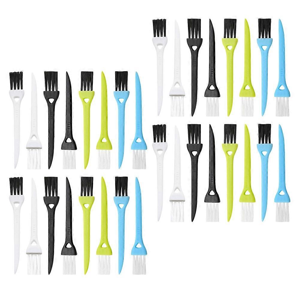 Cleaning Brush 36Pcs Assorted Color ABS Compact and Portable Tool Brush for Cleaning