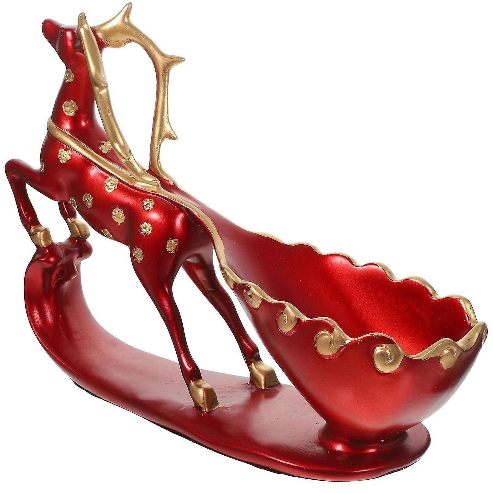 Rustic Deer Shape Wine Display Frame For Hotels Leisure Clubs Beautiful 31x27cm 1PC