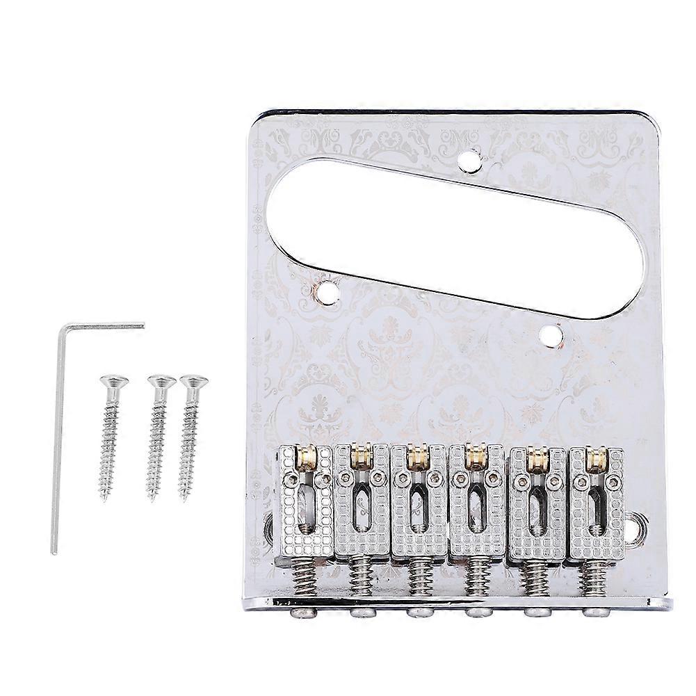 Roller Bridge for TL Telecaster Guitar Single Coil Pickup Hole Musical Instrument Accessory