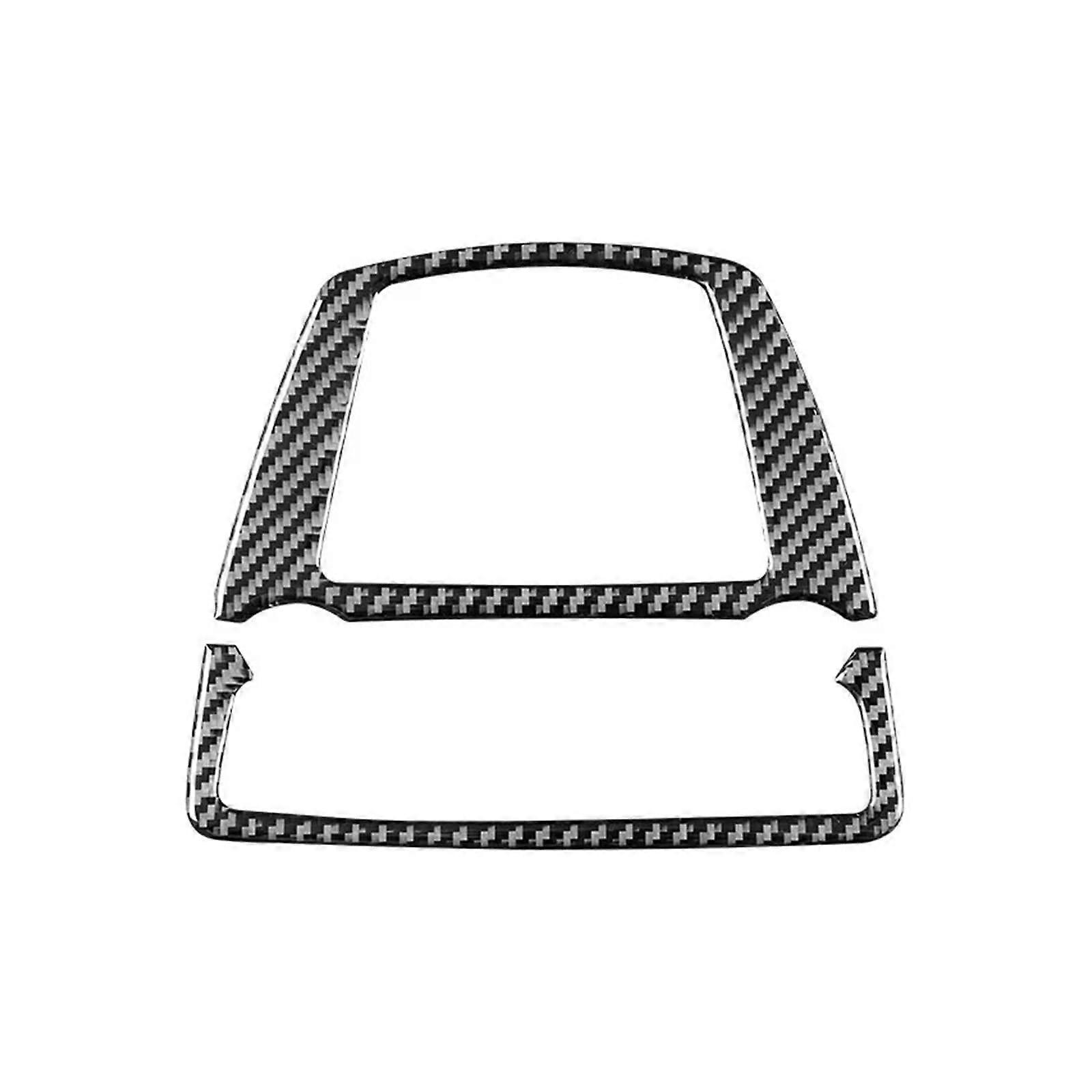 Reading Light Frame Decorative Decal for BMW 5 Series F10 2011-2017, Carbon Fiber Interior Decal Accessory Type 1