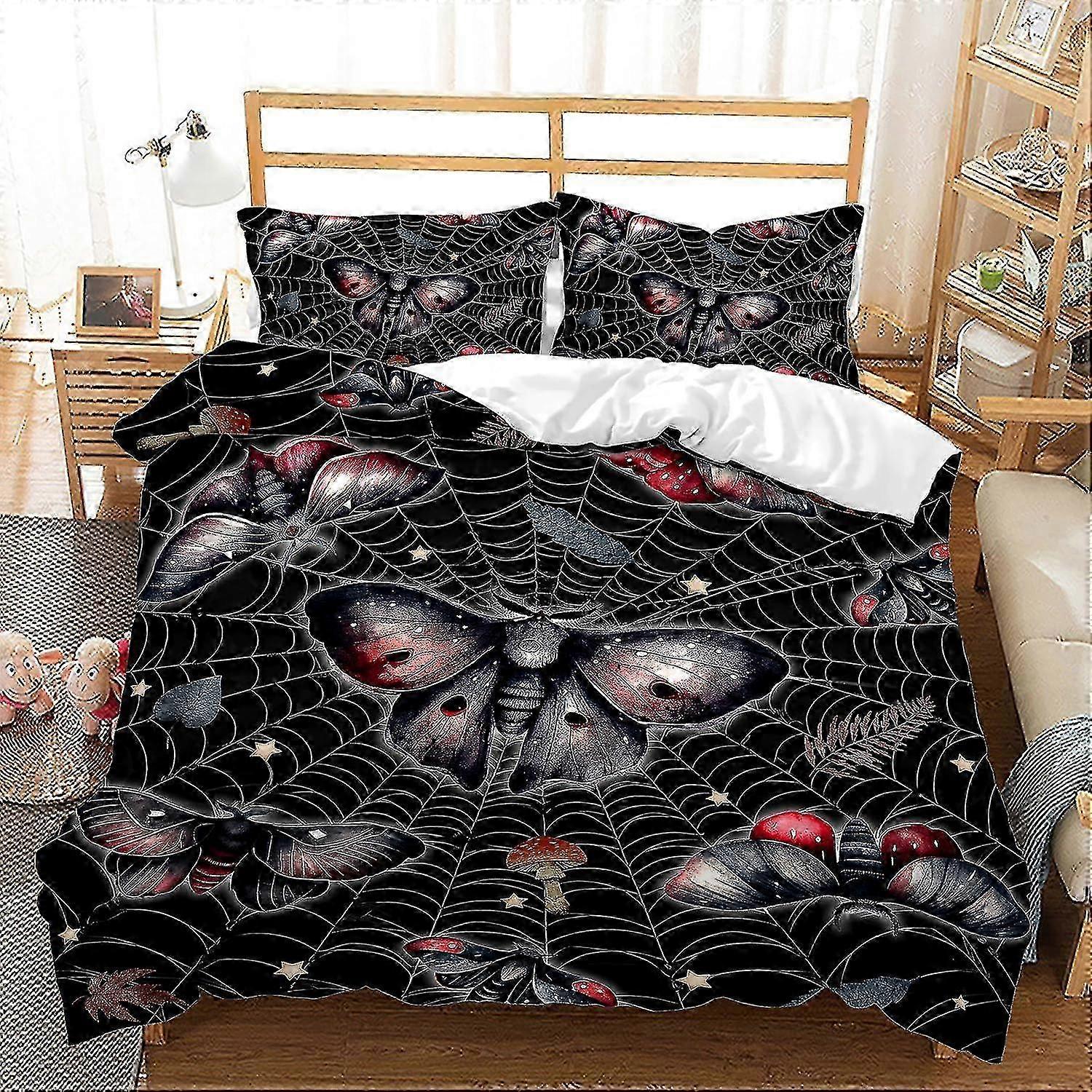 b673 Lençóis Traça Capa de Edredão Conjunto de 3 Peças Conjunto de Cama 1 Capa de Colcha e 2 Fronhas Lençóis gb673 2025