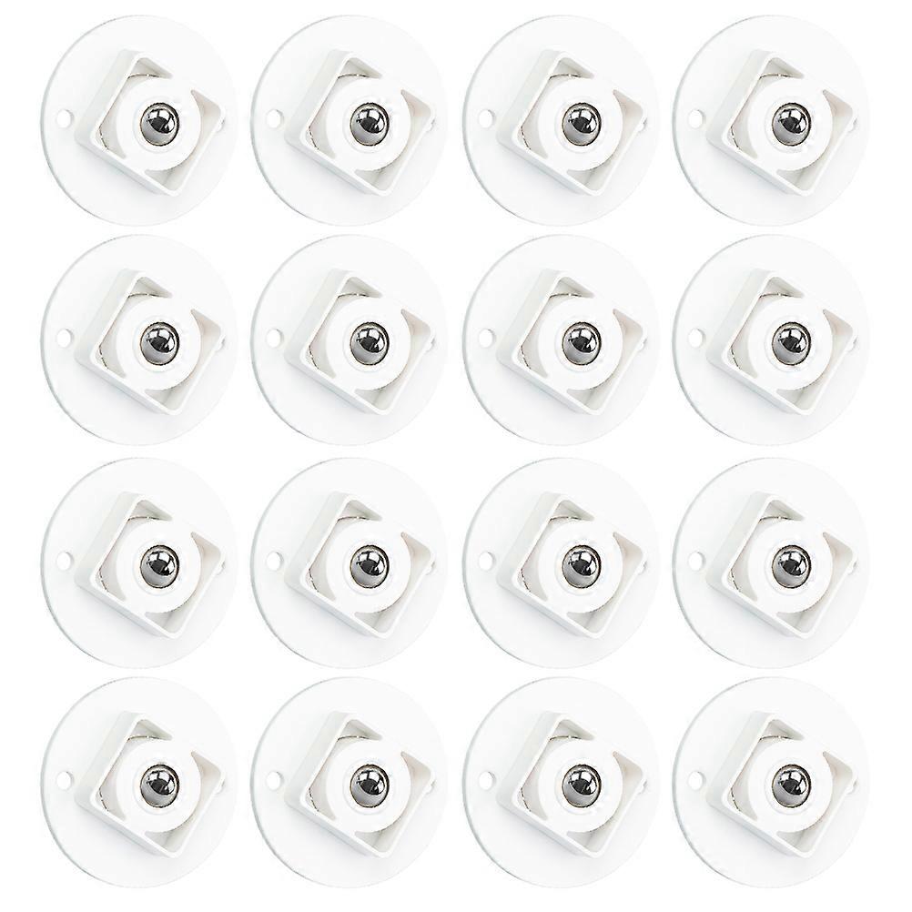 20 Pcs Adhesive Caster Wheels Mini Swivel Wheels Universal Paste Wheels